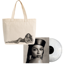 Load image into Gallery viewer, FREQUENCY OF LOVE TOTE BAG + VINYL PACK
