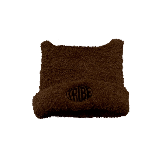 Tribe Fuzzy Beanie (Chocolate)